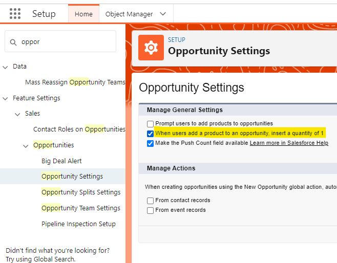 Remove Requirement for “Sales Price” or “Quantity” with Opportunity&nbsp;Products